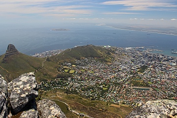 Cape Town ze Stolové hory