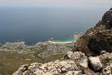 Hout Bay ze Stolové hory