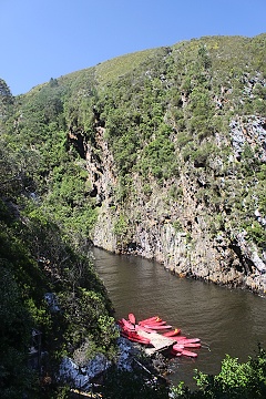 na kajacích do Storm River